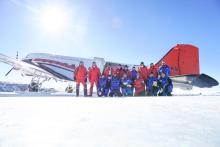 Il gruppo di apertura della stazione Concordia ( foto di Rocco Ascione)